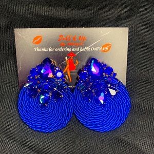 Fashion crystal earrings